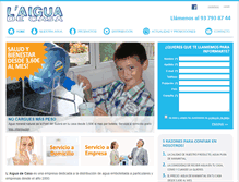 Tablet Screenshot of laiguadecasa.com